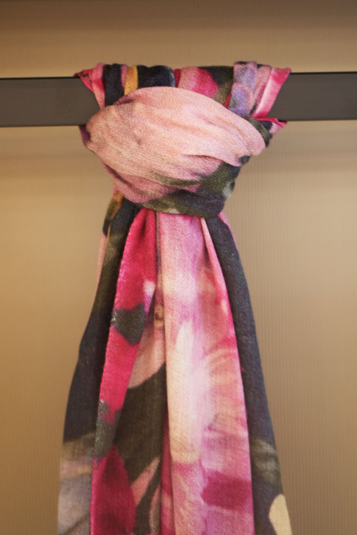 Heritage Print Cashmere Scarf