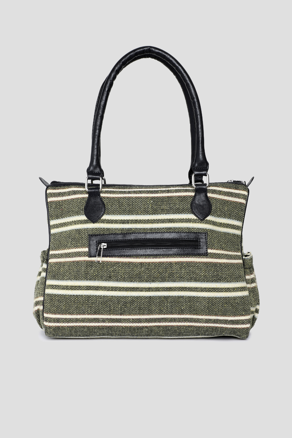 Striped Verve Tote Bag