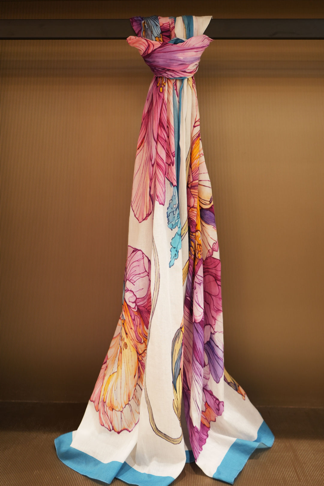 Floréa Print Cotton Scarf