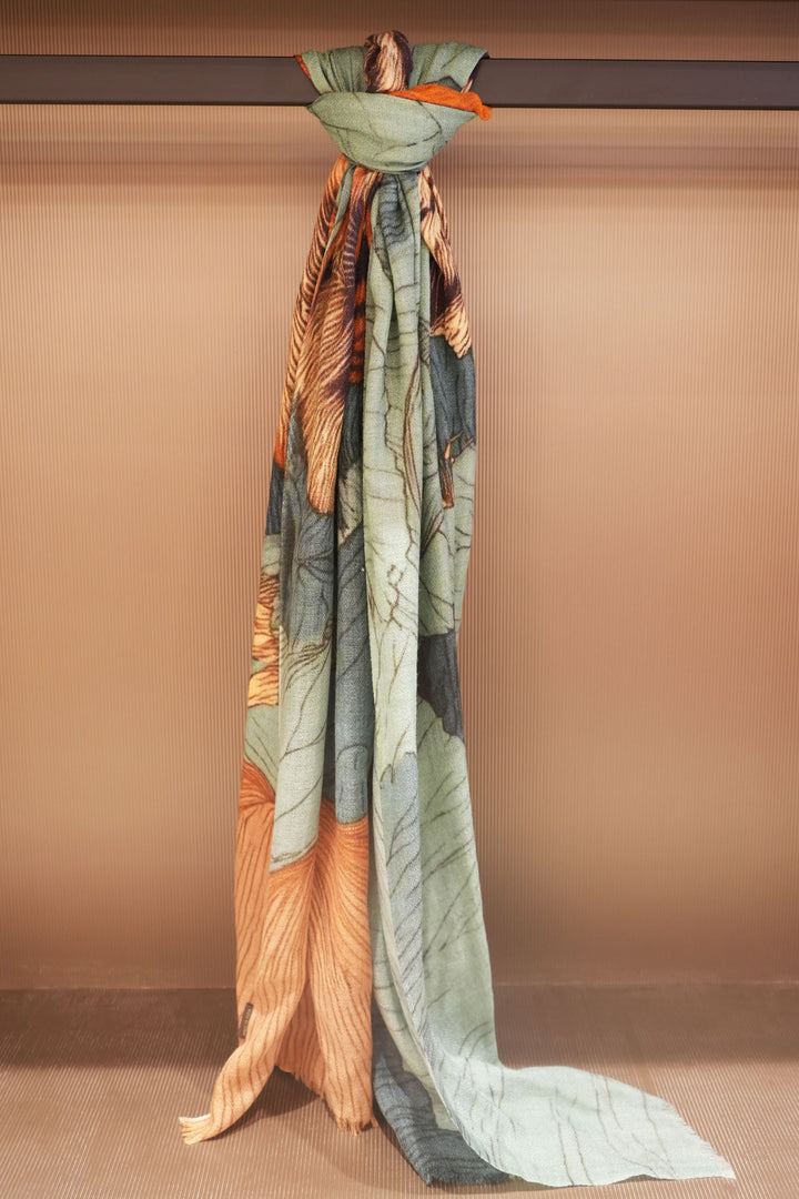 Heritage Print Cashmere Scarf