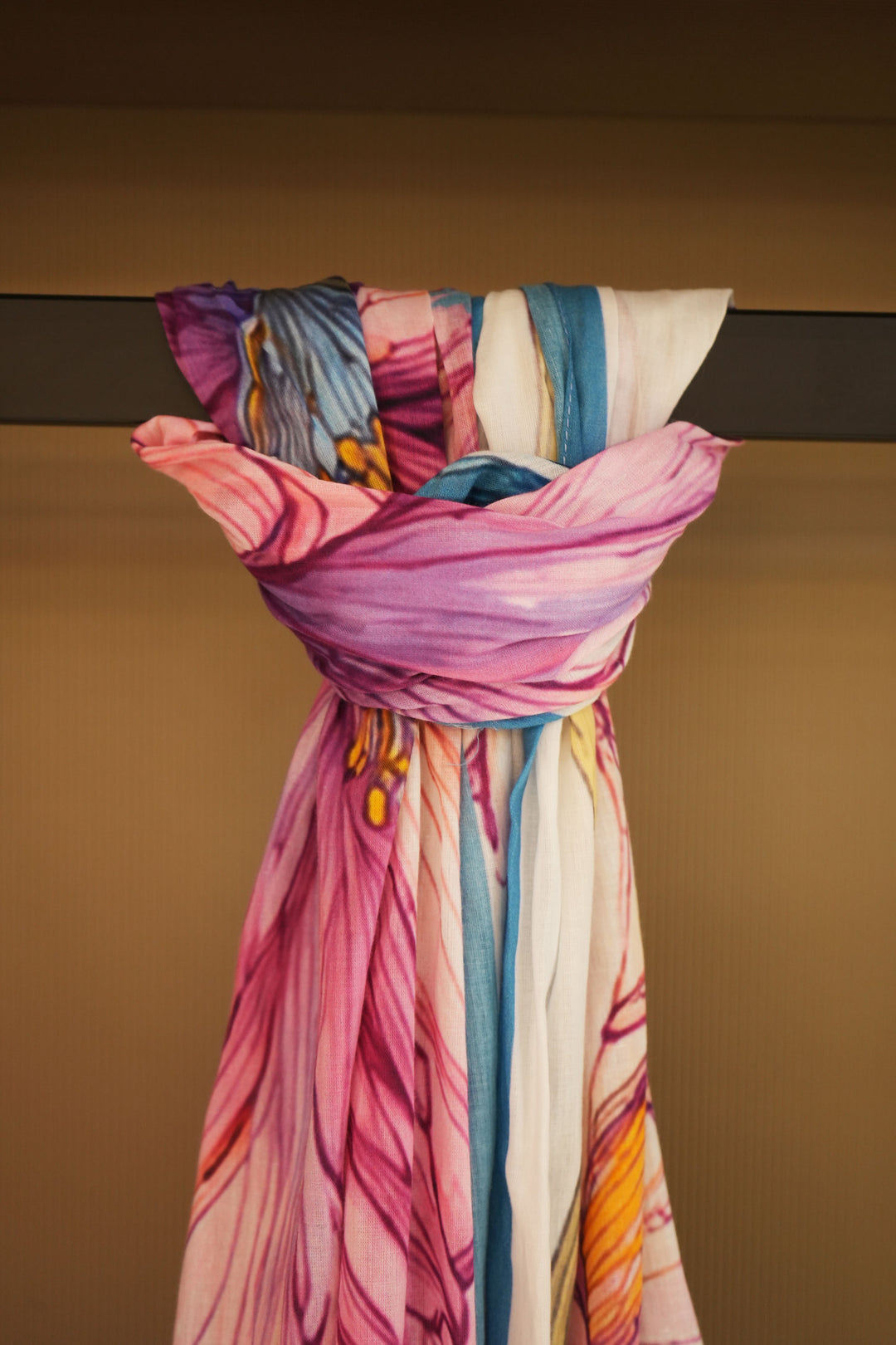 Floréa Print Cotton Scarf