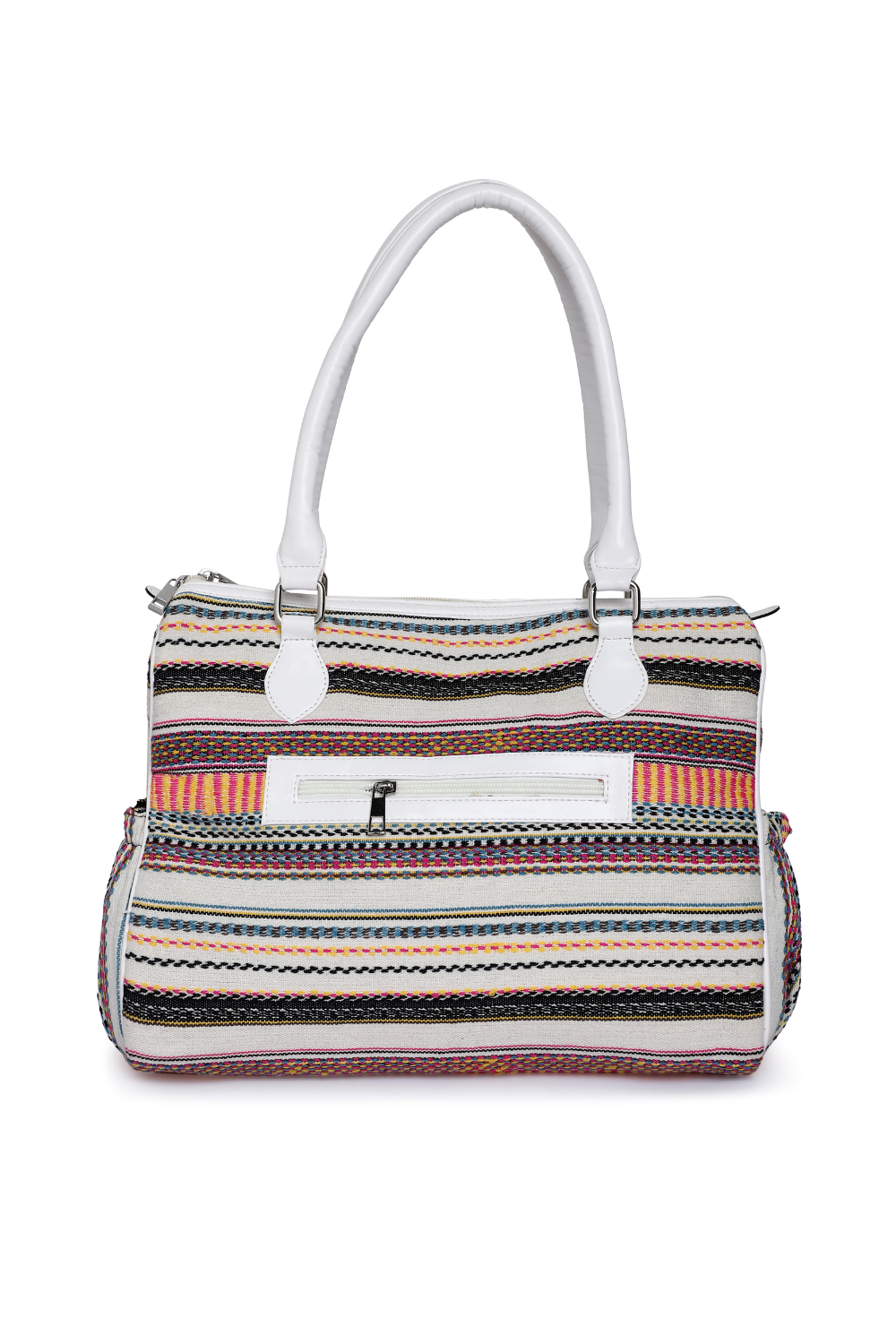 Striped Verve Tote Bag