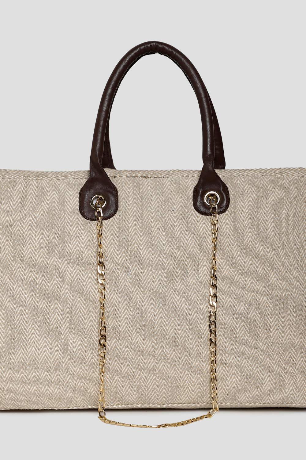 "Large Uber Chic Tote with chain  "