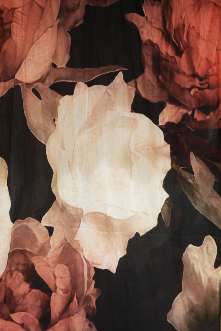 Floréa Print Cotton Scarf