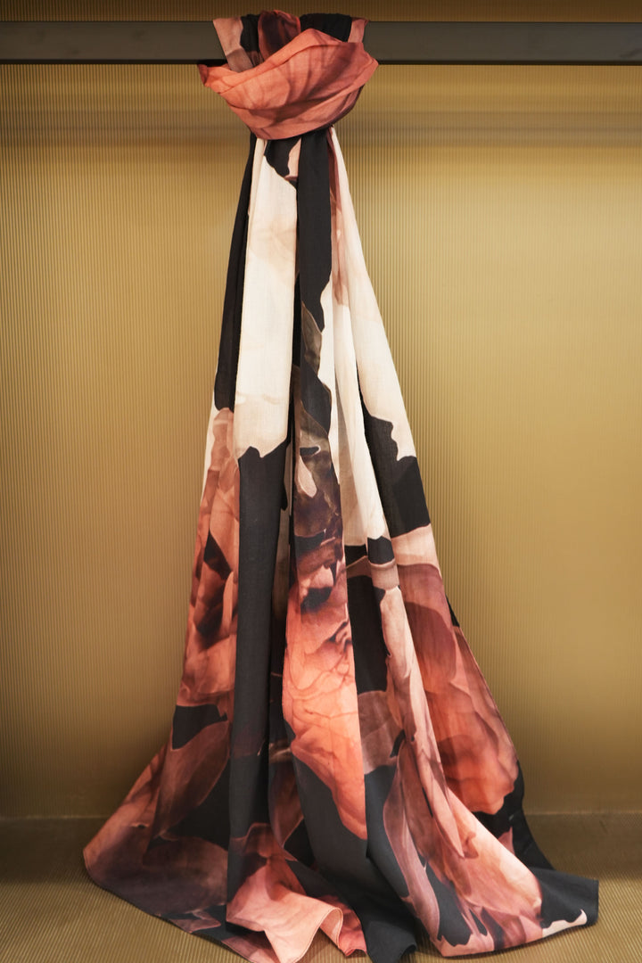 Floréa Print Cotton Scarf