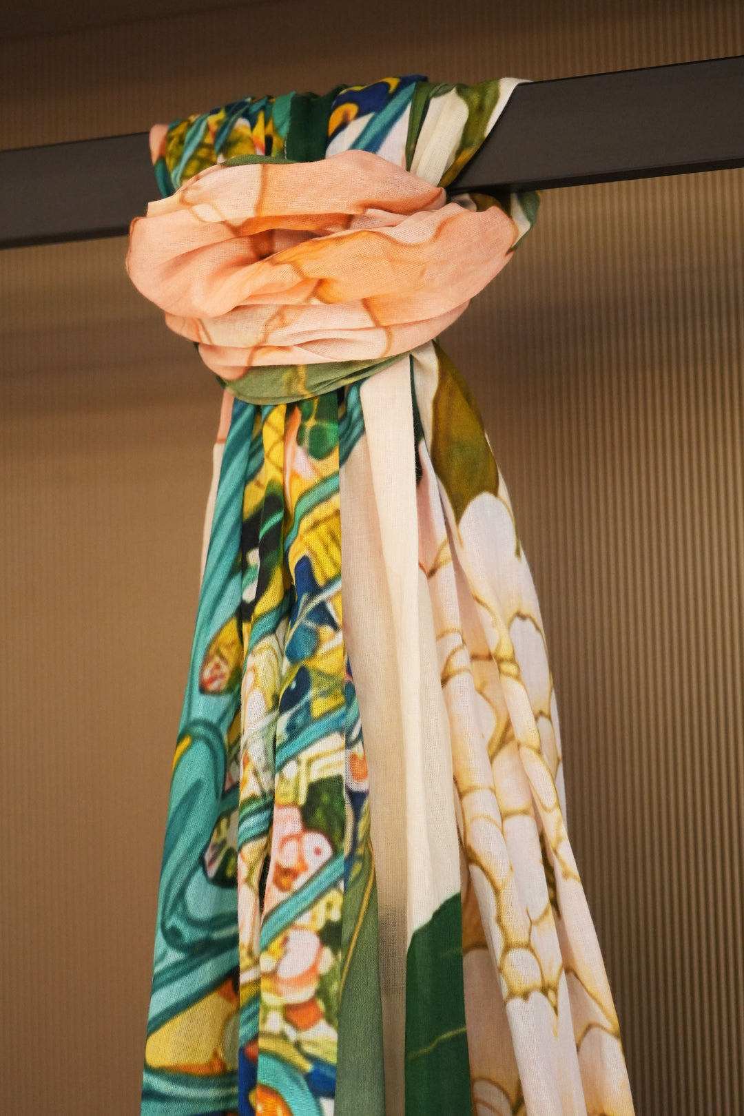 Floréa Print Cotton Scarf