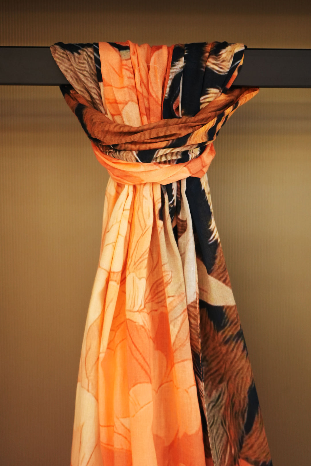 Floréa Print Cotton Scarf