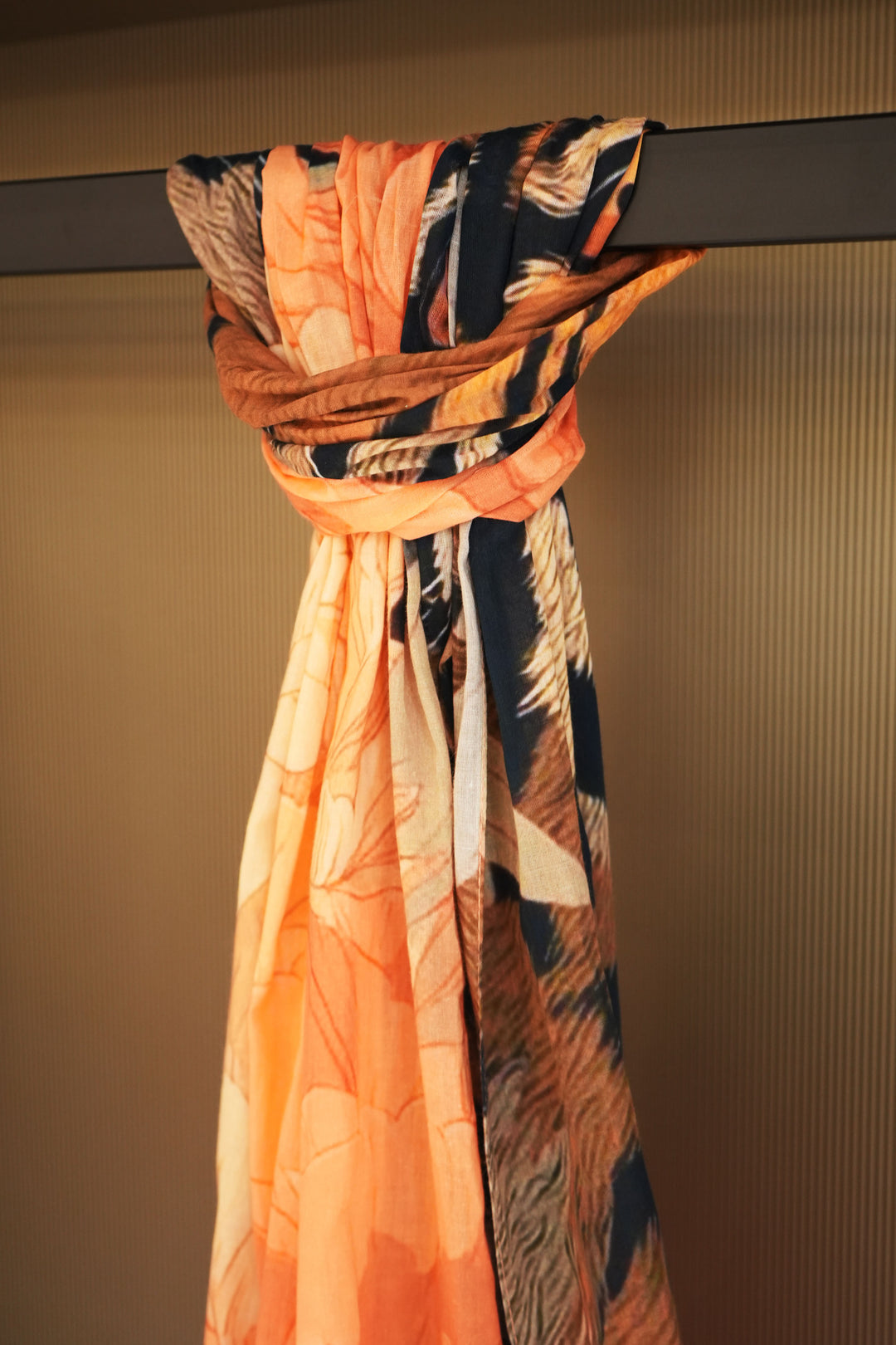 Floréa Print Cotton Scarf