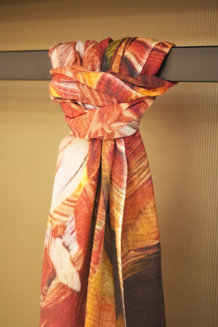 Heritage Print Cashmere Scarf
