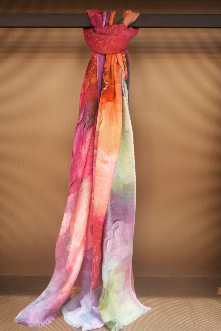 Heritage Print Cashmere Scarf