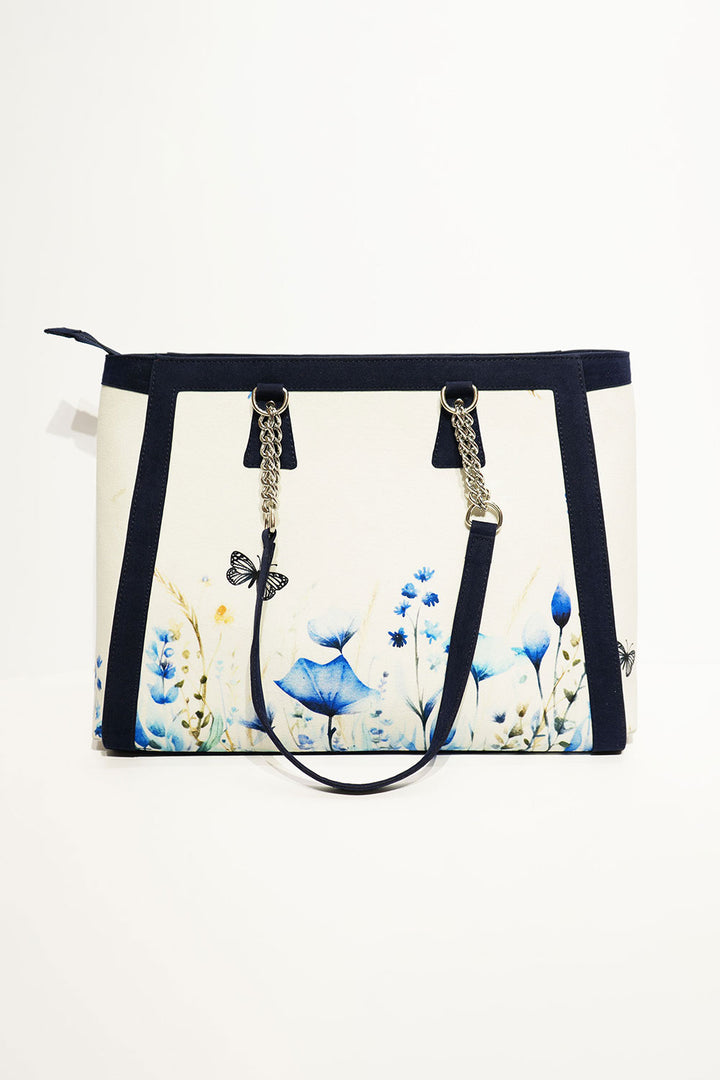 Midnight Blossom Tote