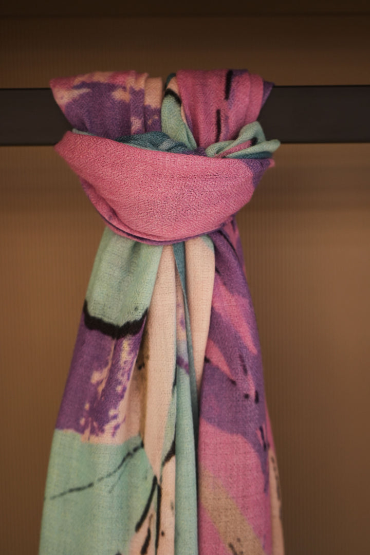 Heritage Print Cashmere Scarf