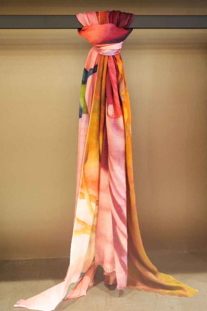 Heritage Print Cashmere Scarf