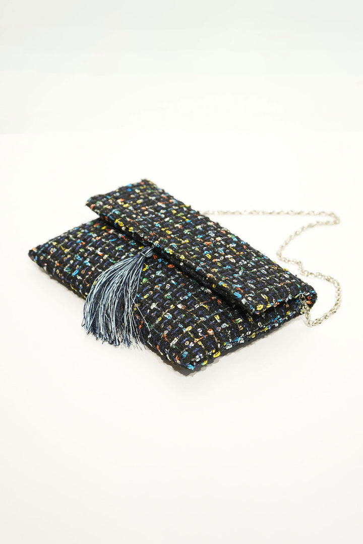 Tassel Charm Clutch