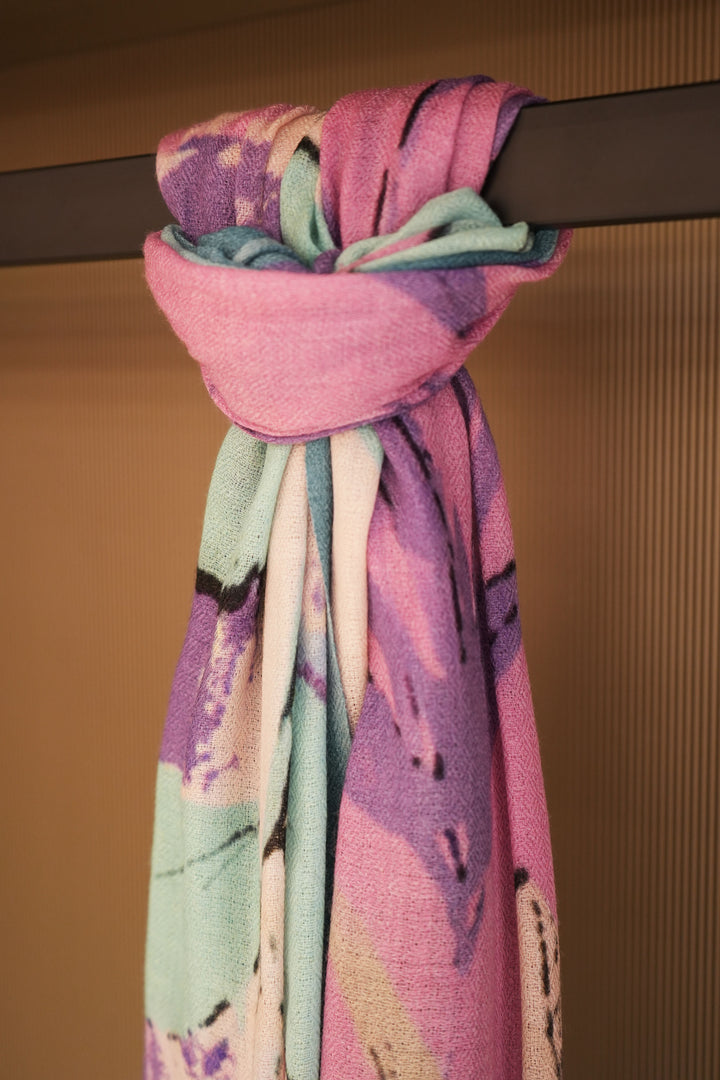 Heritage Print Cashmere Scarf