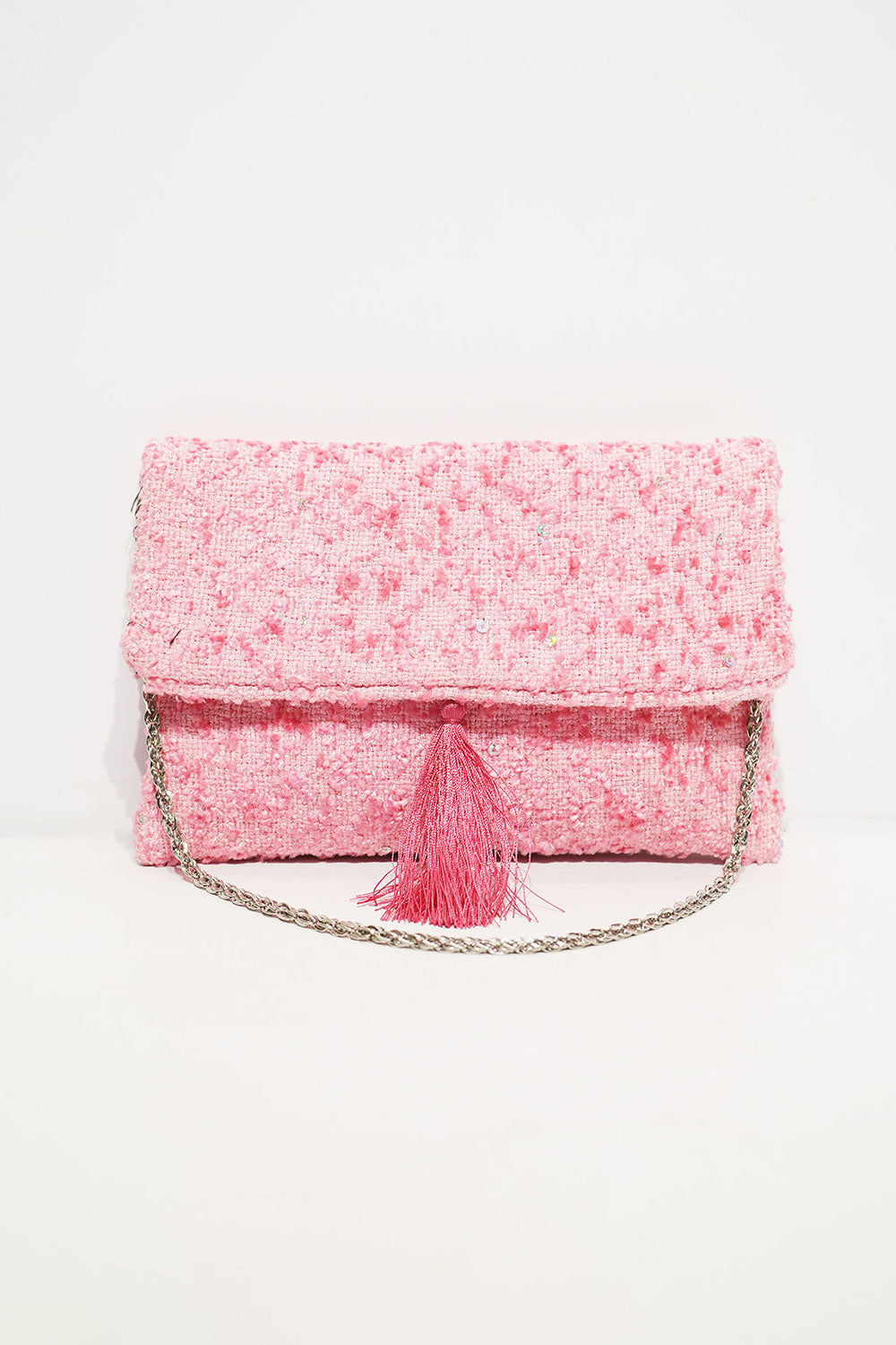 Tassel Charm Clutch
