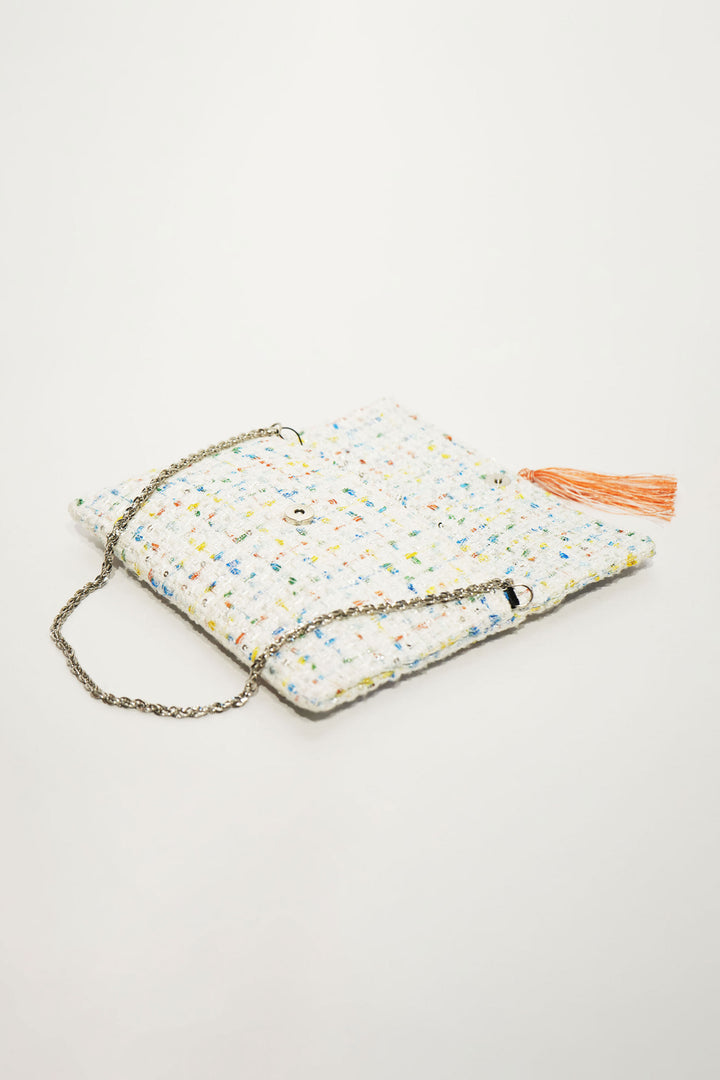 Tassel Charm Clutch