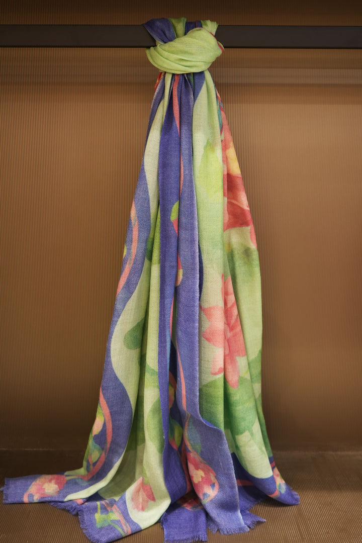Heritage Print Cashmere Scarf