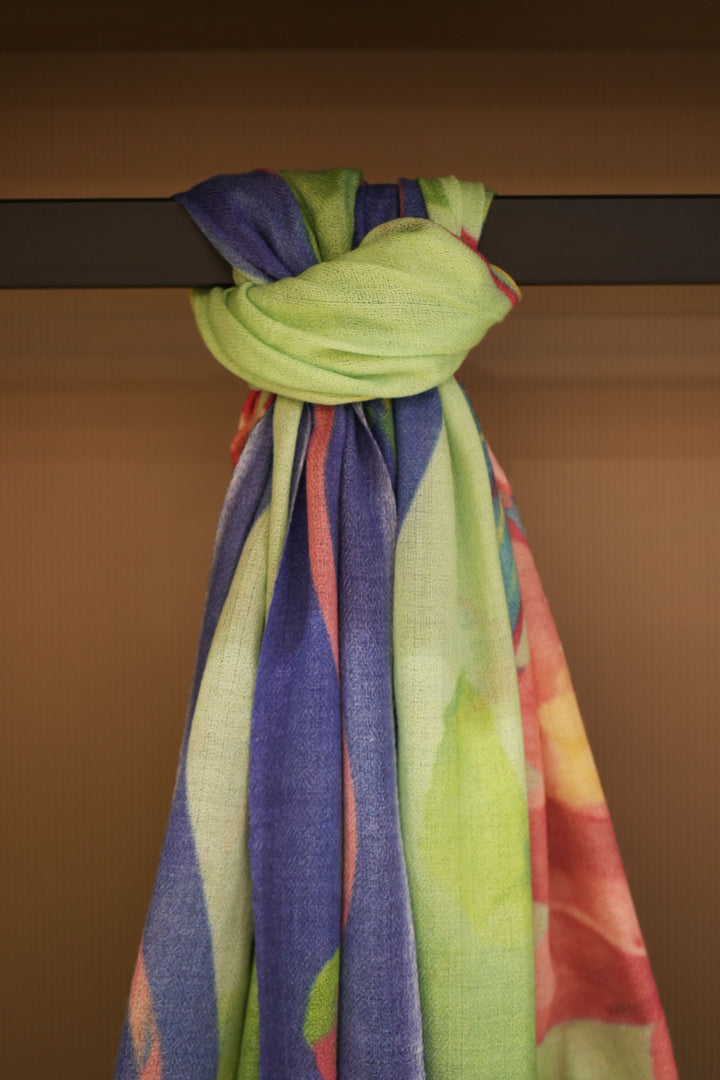 Heritage Print Cashmere Scarf