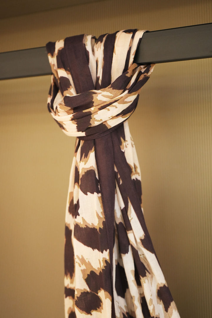 Floréa Print Cotton Scarf