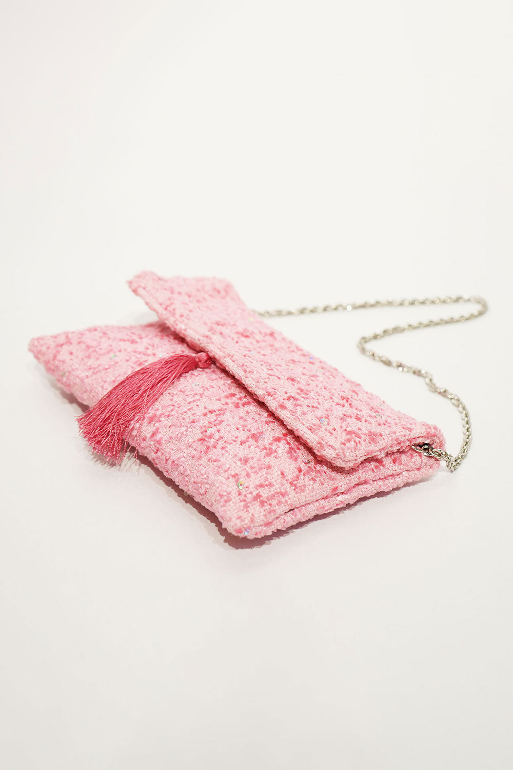 Tassel Charm Clutch