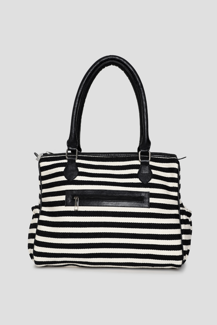 Striped Verve Tote Bag