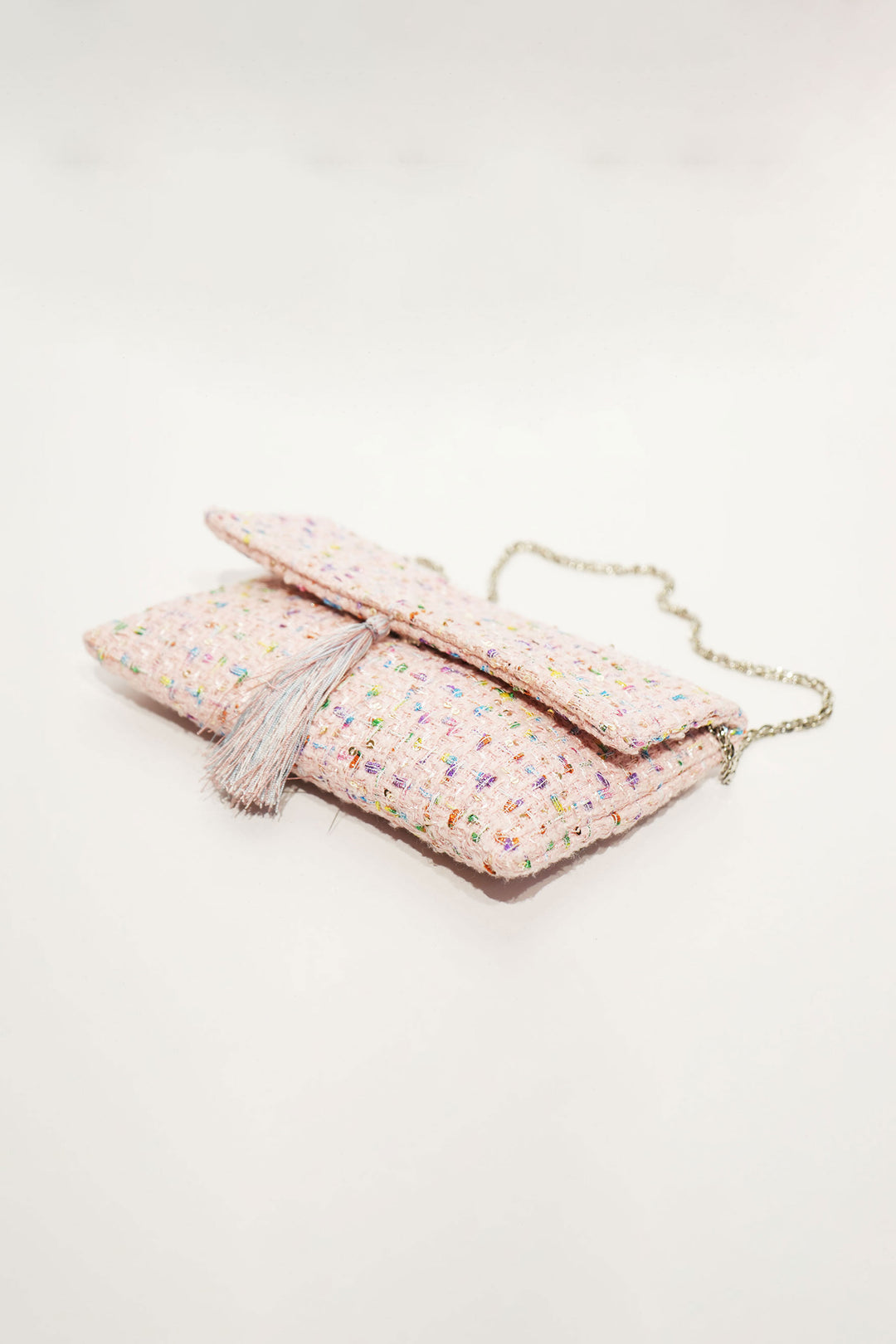 Tassel Charm Clutch