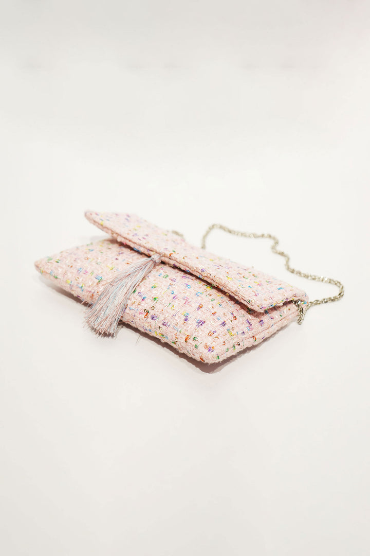 Tassel Charm Clutch