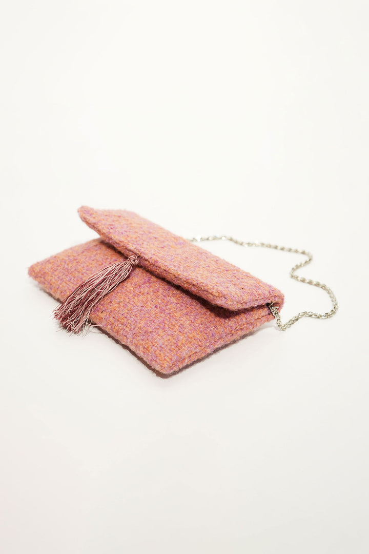 Tassel Charm Clutch