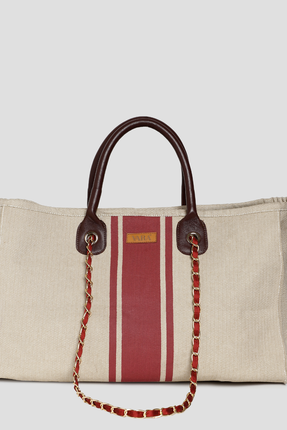 "Large Uber Chic Tote with chain  "