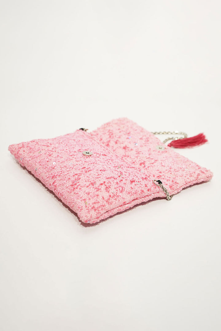 Tassel Charm Clutch